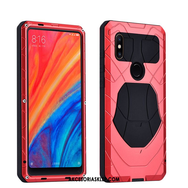 Futerał Xiaomi Mi Mix 2s Niebieski Trzy Mechanizmy Obronne Mały Ochraniacz All Inclusive Etui Sprzedam