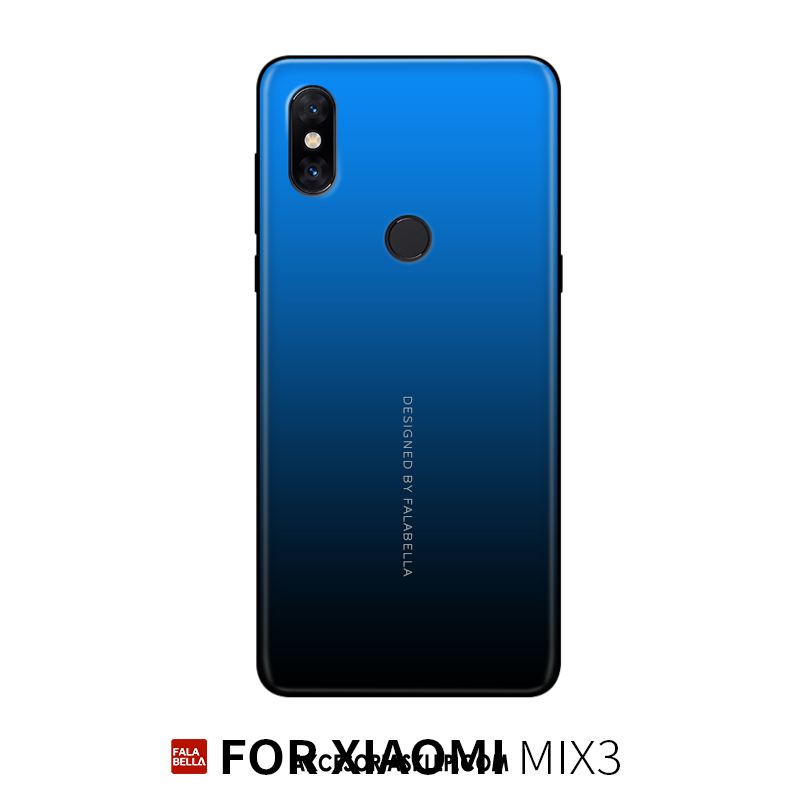 Futerał Xiaomi Mi Mix 3 Kreatywne Silikonowe Nowy Niebieski Ochraniacz Etui Tanie