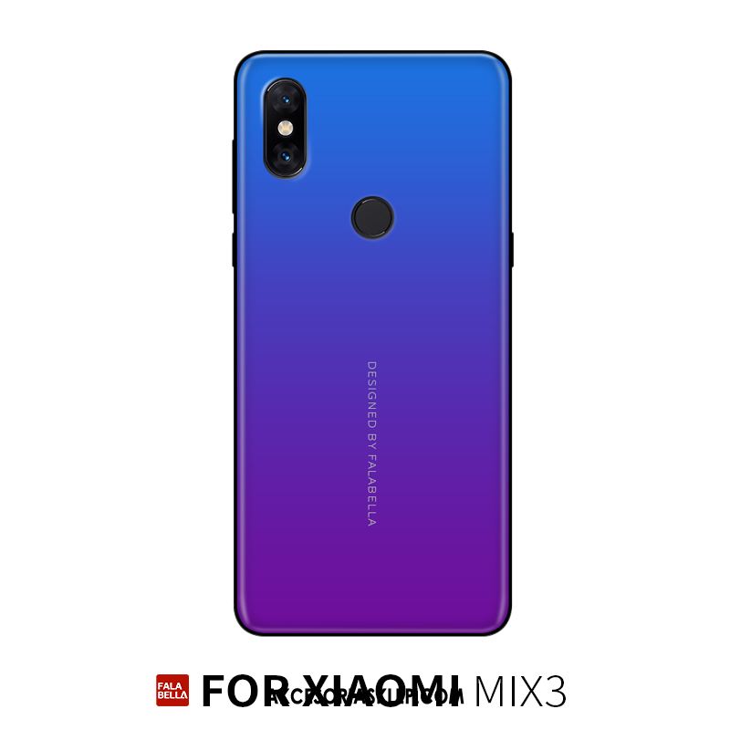 Futerał Xiaomi Mi Mix 3 Kreatywne Silikonowe Nowy Niebieski Ochraniacz Etui Tanie