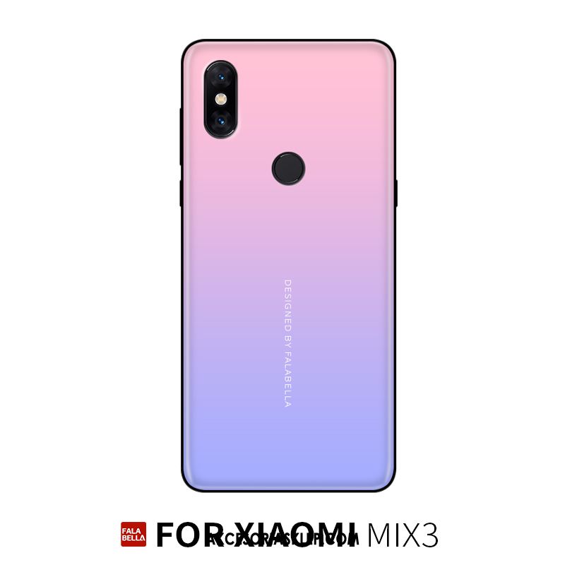 Futerał Xiaomi Mi Mix 3 Kreatywne Silikonowe Nowy Niebieski Ochraniacz Etui Tanie