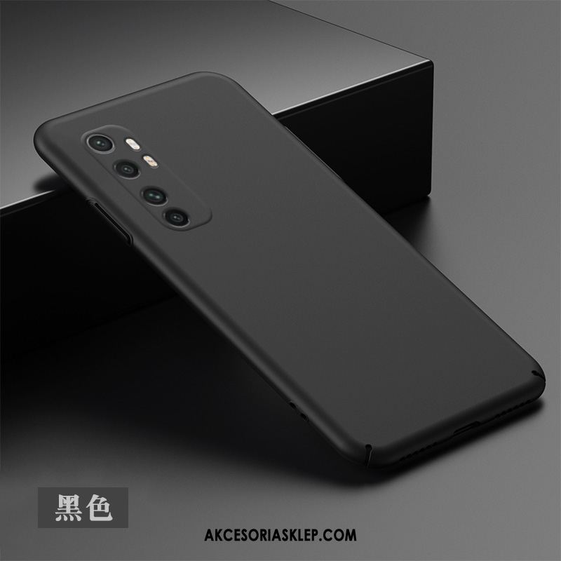 Futerał Xiaomi Mi Note 10 Lite Trudno Mały Czarny Nubuku All Inclusive Obudowa Kup