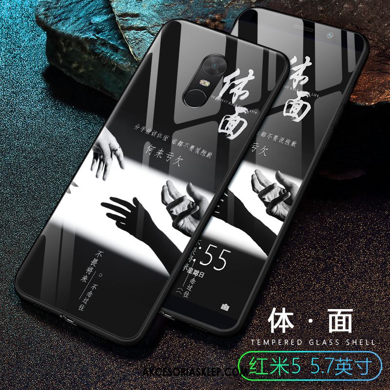 Futerał Xiaomi Redmi 5 Cienkie Miękki Kreatywne Modna Marka Szkło Pokrowce Sprzedam