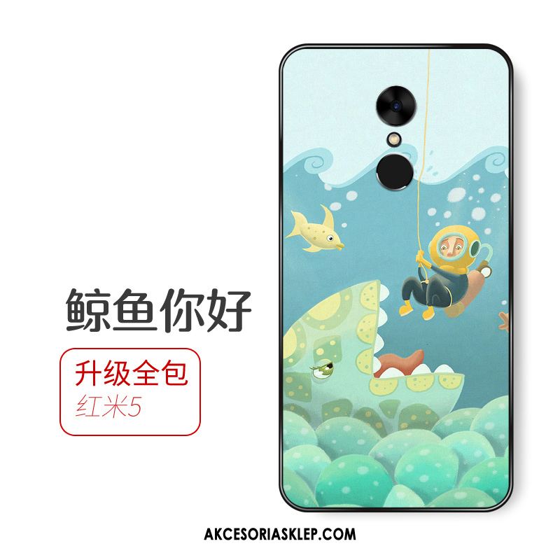 Futerał Xiaomi Redmi 5 Mały Kreskówka Żółty Silikonowe Cienkie Pokrowce Na Sprzedaż