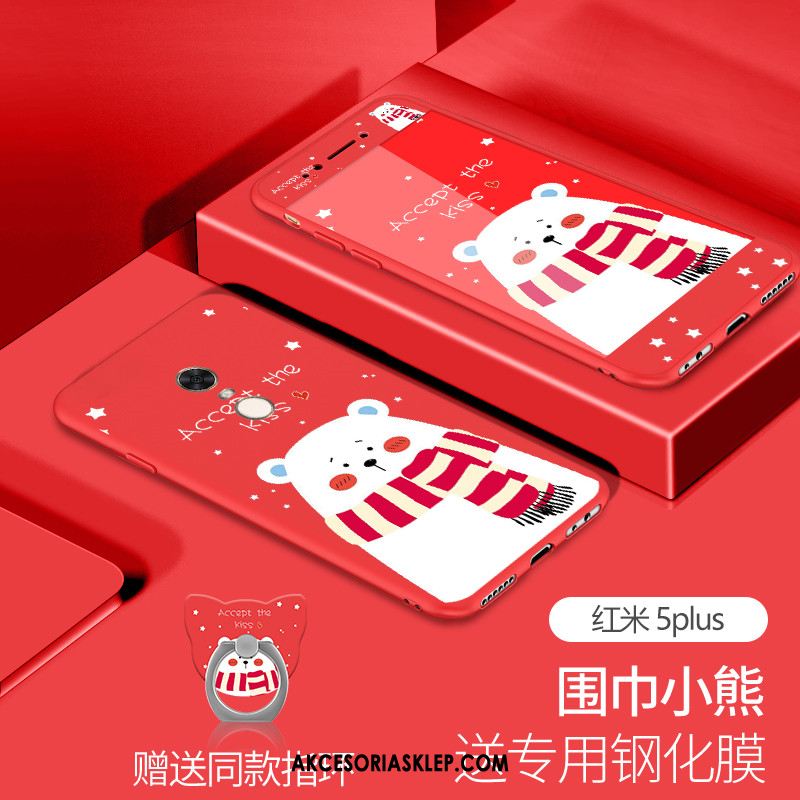 Futerał Xiaomi Redmi 5 Plus Kreskówka Czerwony Telefon Komórkowy Osobowość Silikonowe Pokrowce Sklep