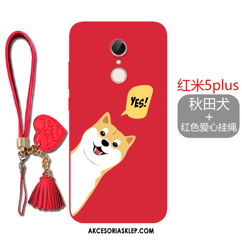 Futerał Xiaomi Redmi 5 Plus Telefon Komórkowy Miękki Czerwony Ochraniacz All Inclusive Obudowa Sprzedam