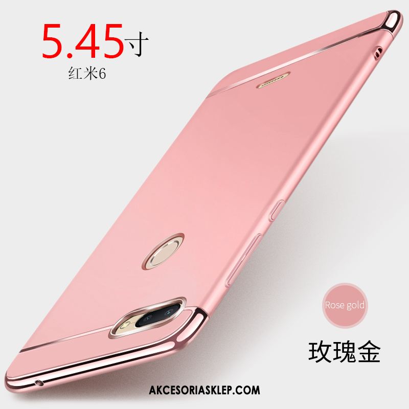 Futerał Xiaomi Redmi 6 Filmy Czerwony Szkło Hartowane Nubuku Wiszące Ozdoby Etui Tanie