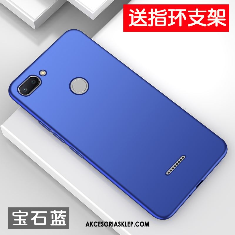 Futerał Xiaomi Redmi 6 Kreatywne Miękki Czarny Ochraniacz Silikonowe Etui Online