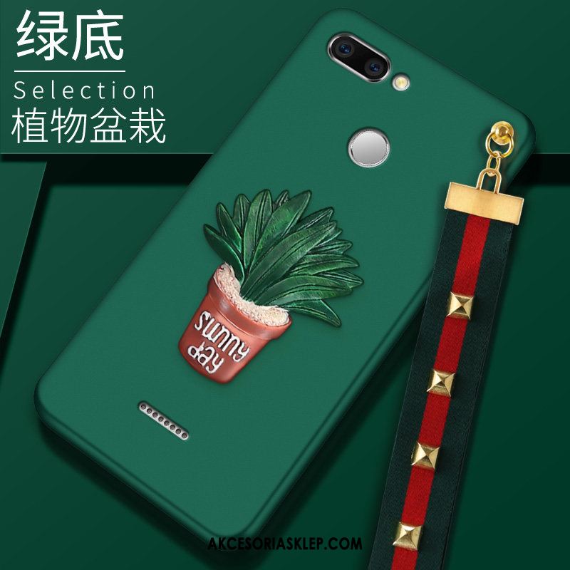 Futerał Xiaomi Redmi 6 Świeży Anti-fall Czerwony Netto Silikonowe Mały Etui Sprzedam