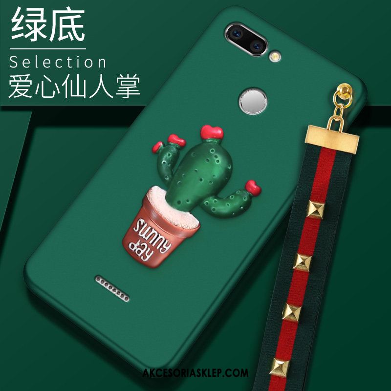 Futerał Xiaomi Redmi 6 Świeży Anti-fall Czerwony Netto Silikonowe Mały Etui Sprzedam