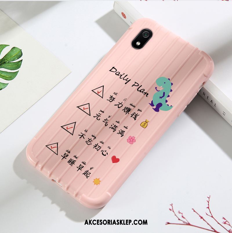 Futerał Xiaomi Redmi 7a All Inclusive Silikonowe Kreatywne Telefon Komórkowy Różowe Obudowa Kup