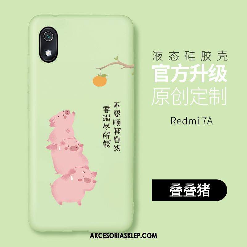 Futerał Xiaomi Redmi 7a Miękki Osobowość Anti-fall Silikonowe All Inclusive Pokrowce Tanie