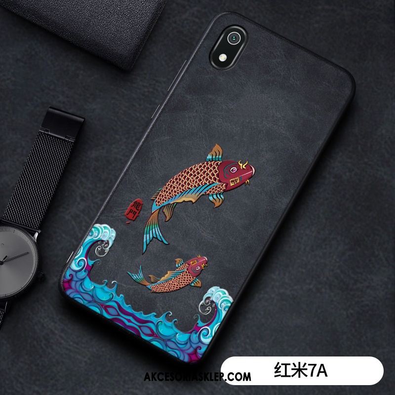 Futerał Xiaomi Redmi 7a Vintage Relief Tendencja Biznes Wzór Etui Sklep