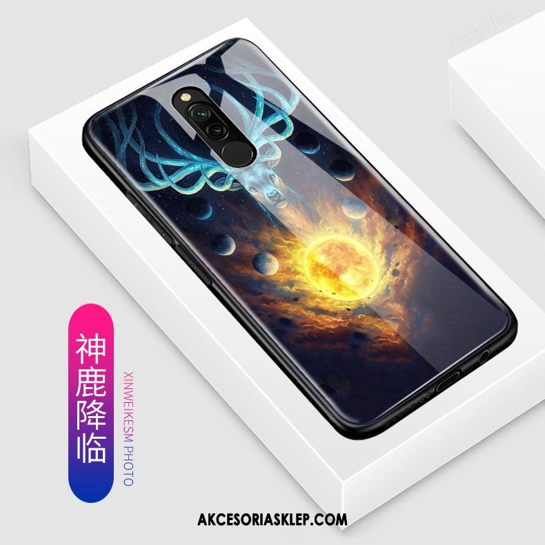 Futerał Xiaomi Redmi 8 Niebieski Telefon Komórkowy Piękny Nubuku Mały Obudowa Tanie