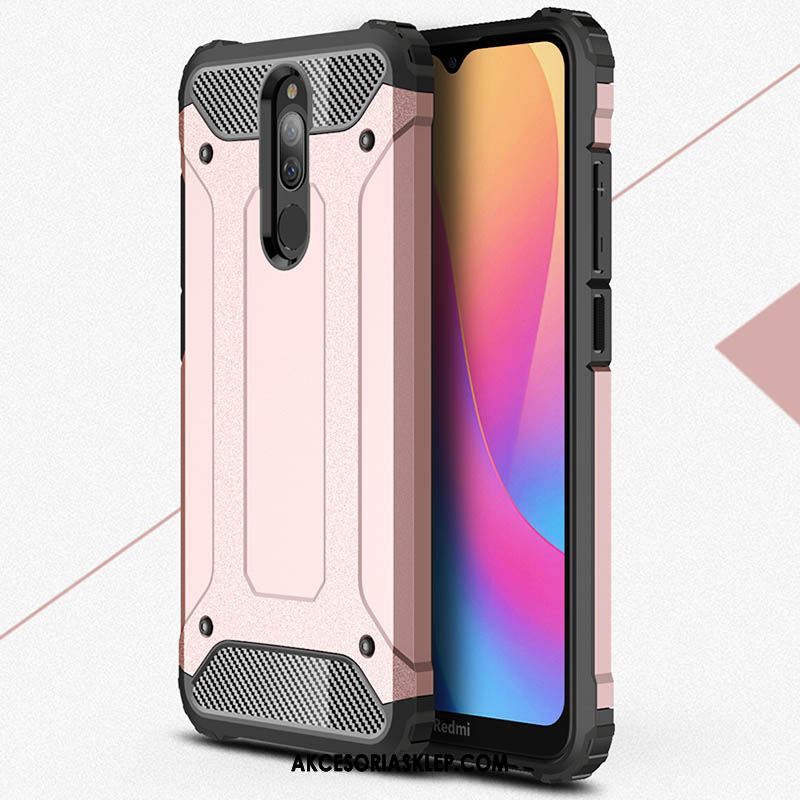 Futerał Xiaomi Redmi 8 Nubuku Nowy Telefon Komórkowy Czerwony Silikonowe Etui Tanie