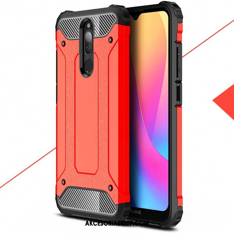 Futerał Xiaomi Redmi 8 Nubuku Nowy Telefon Komórkowy Czerwony Silikonowe Etui Tanie