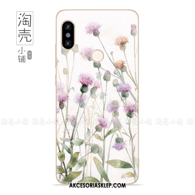 Futerał Xiaomi Redmi Note 5 Sztuka Biały Telefon Komórkowy Mały Kwiaty Etui Sklep