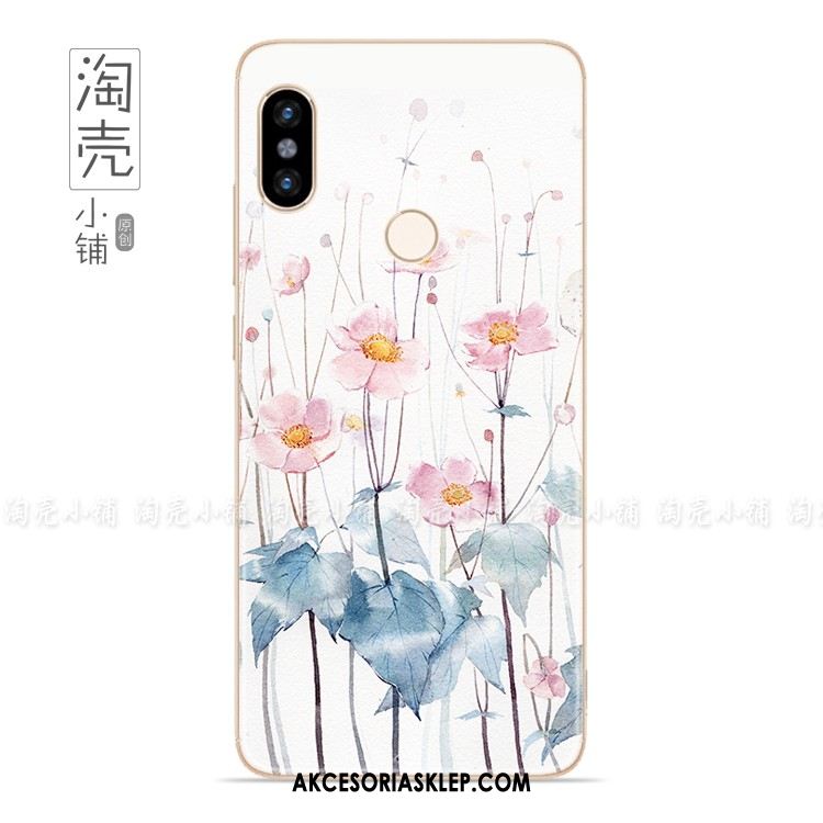 Futerał Xiaomi Redmi Note 5 Sztuka Biały Telefon Komórkowy Mały Kwiaty Etui Sklep