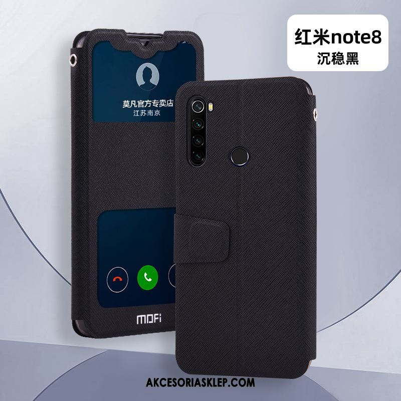 Futerał Xiaomi Redmi Note 8 Pro Klapa Anti-fall All Inclusive Mały Różowe Pokrowce Sprzedam