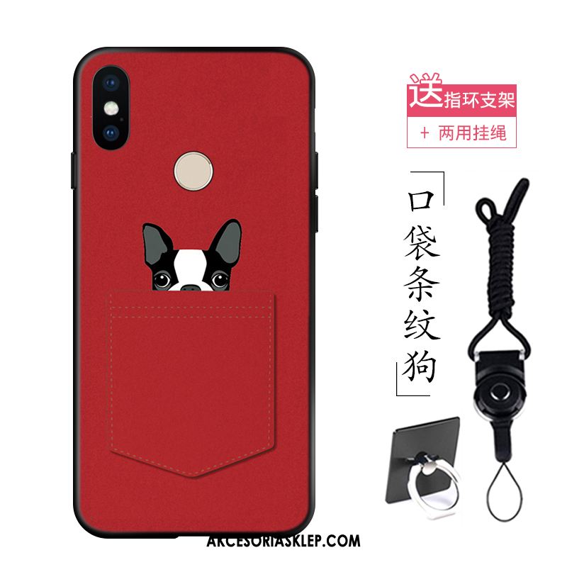 Futerał Xiaomi Redmi S2 Czerwony Szary Telefon Komórkowy Miękki Zwierzę Obudowa Kup