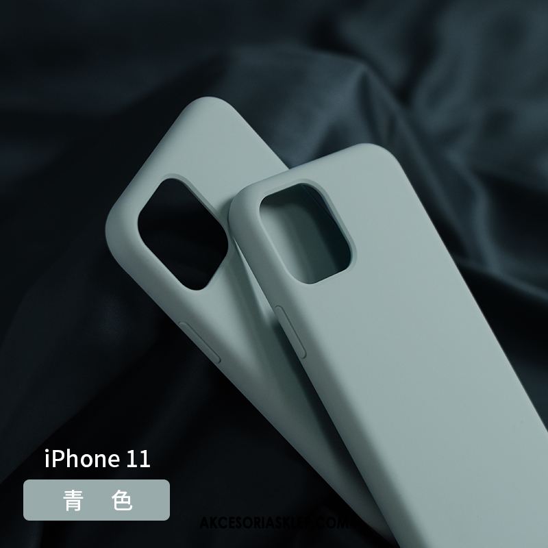 Futerał iPhone 11 All Inclusive Miękki Nowy Ciemnozielony Żółty Etui Tanie