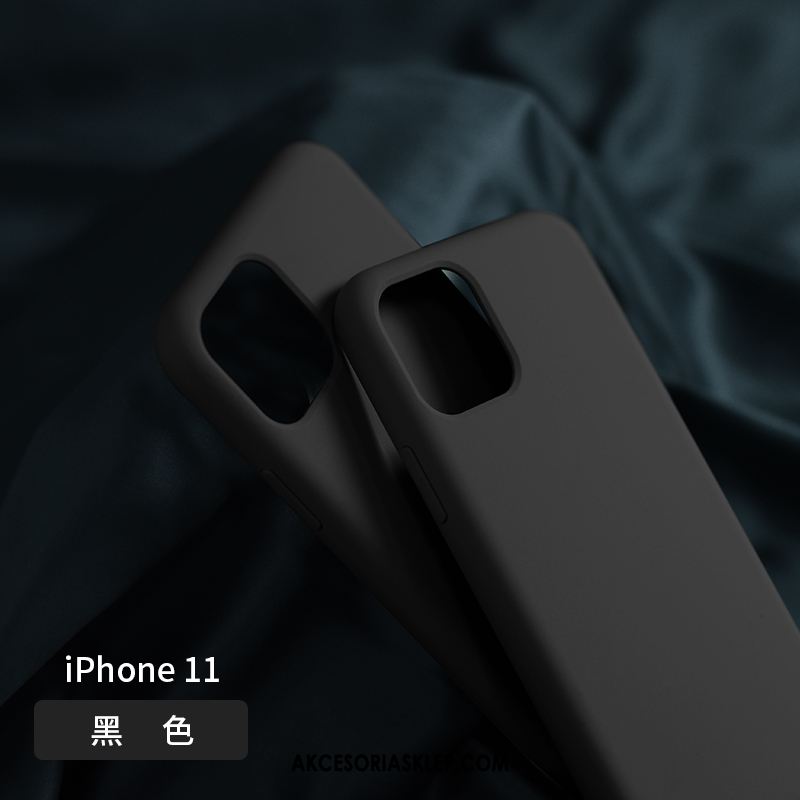 Futerał iPhone 11 All Inclusive Miękki Nowy Ciemnozielony Żółty Etui Tanie