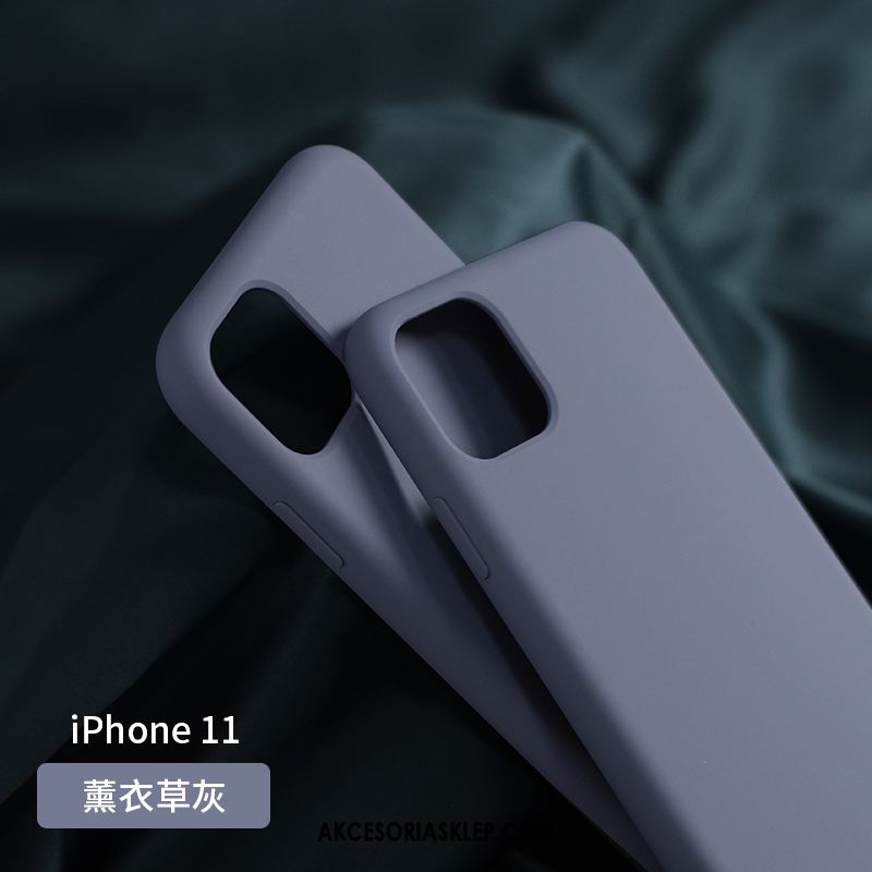 Futerał iPhone 11 All Inclusive Miękki Nowy Ciemnozielony Żółty Etui Tanie