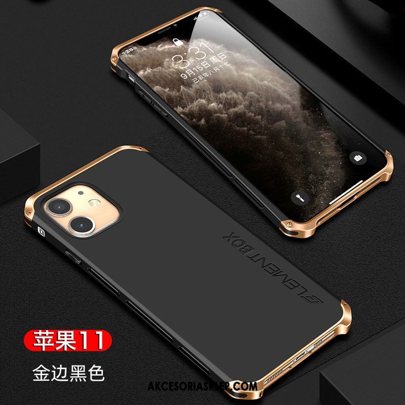 Futerał iPhone 11 Granica Silikonowe Metal Telefon Komórkowy All Inclusive Etui Sprzedam