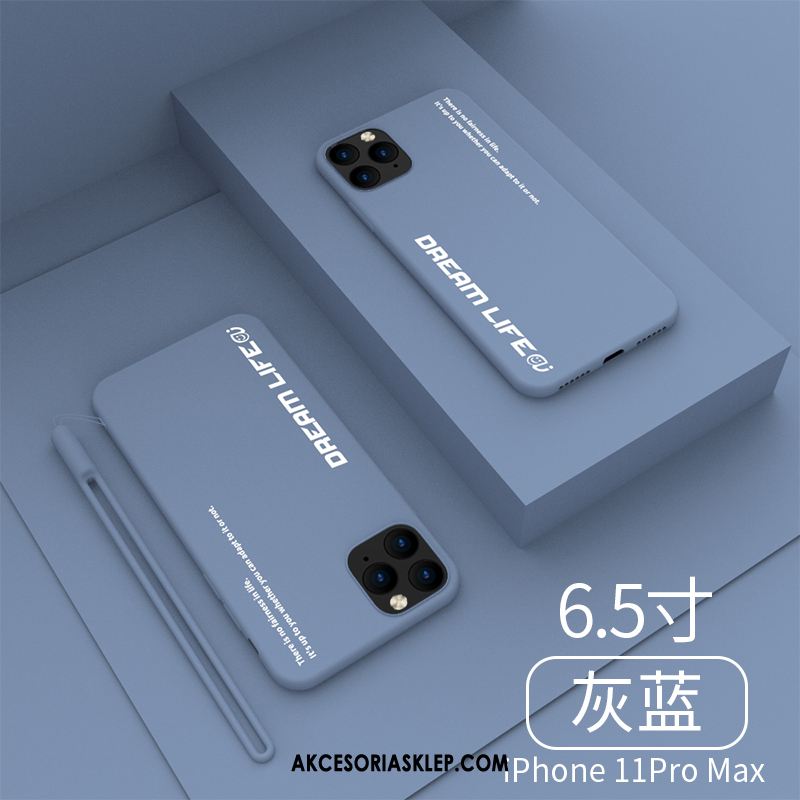 Futerał iPhone 11 Pro Max Czerwony Netto Miękki Wysoki Koniec Cienkie Anti-fall Pokrowce Kup