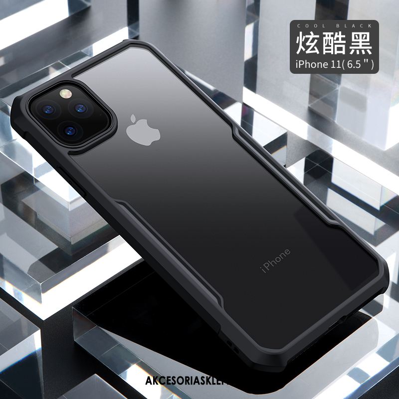 Futerał iPhone 11 Pro Max Miękki Tendencja All Inclusive Telefon Komórkowy Czarny Pokrowce Sklep