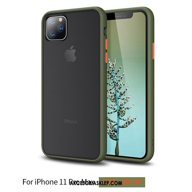Futerał iPhone 11 Pro Max Przezroczysty All Inclusive Anti-fall Nubuku Silikonowe Pokrowce Sprzedam