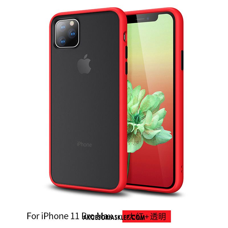 Futerał iPhone 11 Pro Max Przezroczysty All Inclusive Anti-fall Nubuku Silikonowe Pokrowce Sprzedam