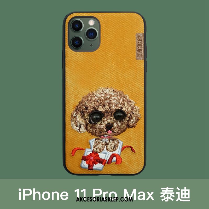 Futerał iPhone 11 Pro Max Psy Nowy Czerwony Netto Ochraniacz Silikonowe Pokrowce Sprzedam