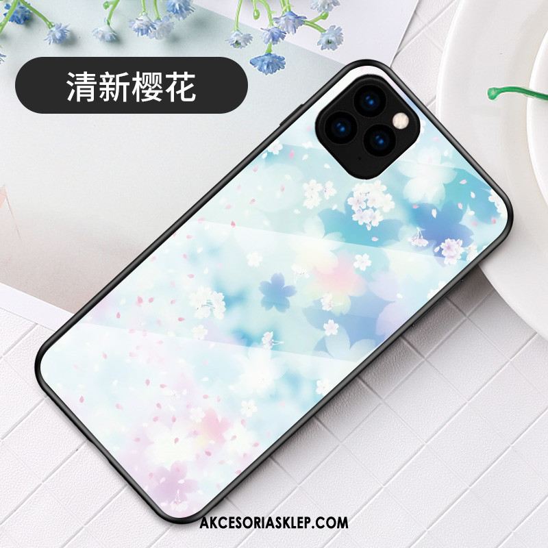 Futerał iPhone 11 Pro Max Telefon Komórkowy Niebieski Sakura Sztuka Nowy Obudowa Sklep