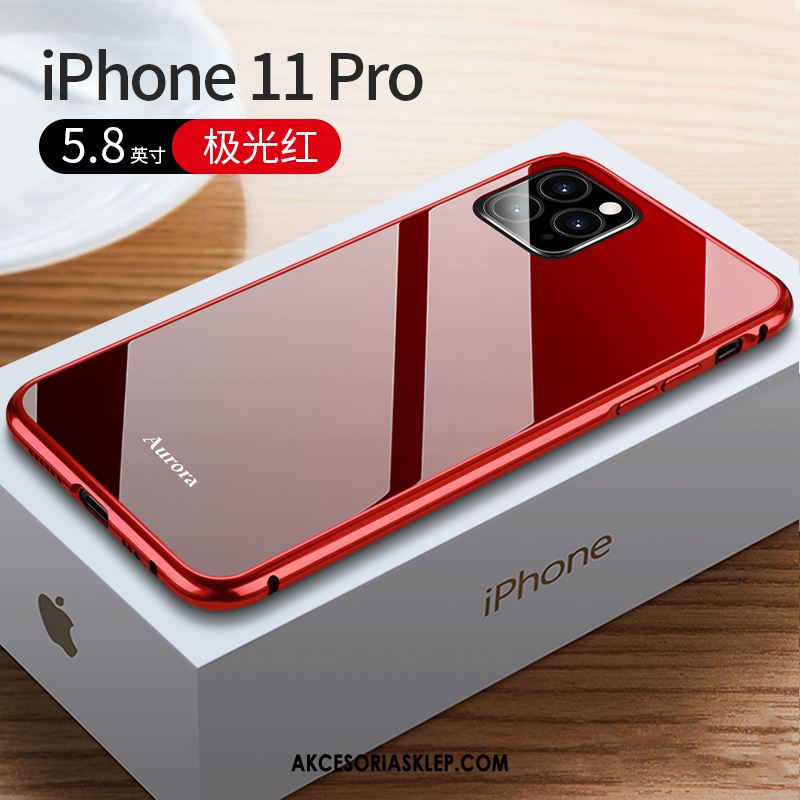 Futerał iPhone 11 Pro Metal Anti-fall Granica Nowy Telefon Komórkowy Etui Na Sprzedaż