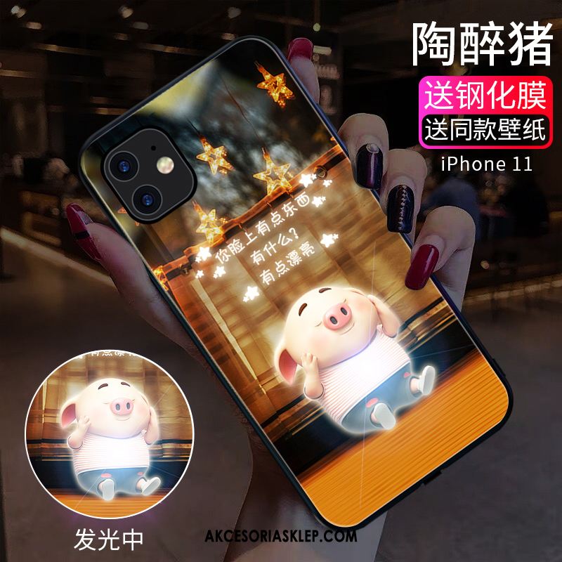 Futerał iPhone 11 Zakochani Piękny Czerwony Netto Tendencja Szkło Kup