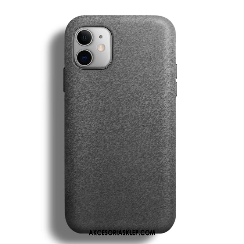 Futerał iPhone 12 Mini Telefon Komórkowy Anti-fall Skóra Purpurowy Czerwony Netto Etui Oferta
