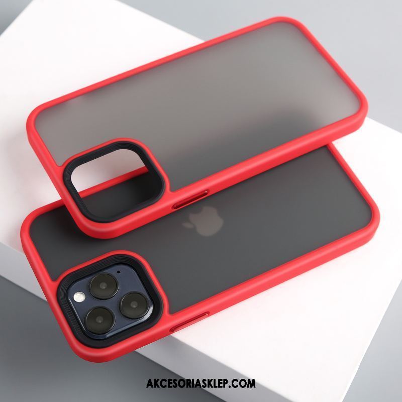 Futerał iPhone 12 Pro Max Modna Marka Miękki Silikonowe Czerwony Netto Telefon Komórkowy Obudowa Tanie