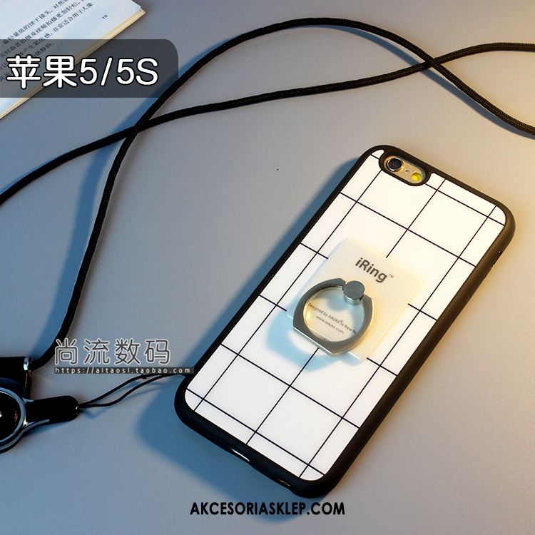 Futerał iPhone 5 / 5s Ring Biały Wisząca Szyja Proste Telefon Komórkowy Pokrowce Sprzedam