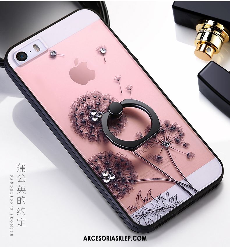 Futerał iPhone 5 / 5s Silikonowe Anti-fall Telefon Komórkowy Różowe All Inclusive Pokrowce Oferta
