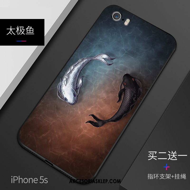 Futerał iPhone 5 / 5s Silikonowe Różowe Anti-fall All Inclusive Miękki Pokrowce Kupię