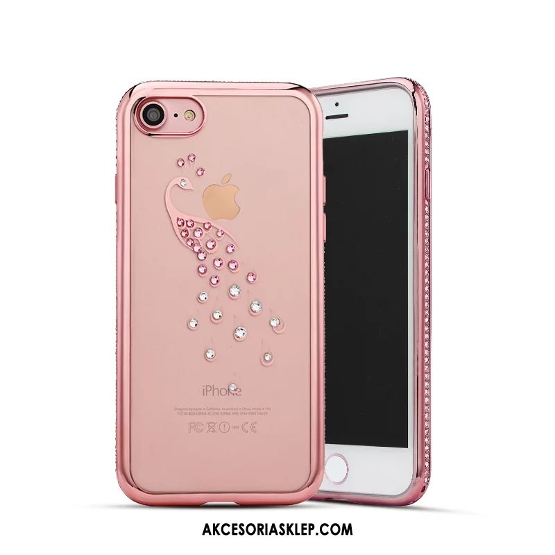 Futerał iPhone 6 / 6s Eleganckie Rhinestone Luksusowy Czerwony All Inclusive Pokrowce Dyskont