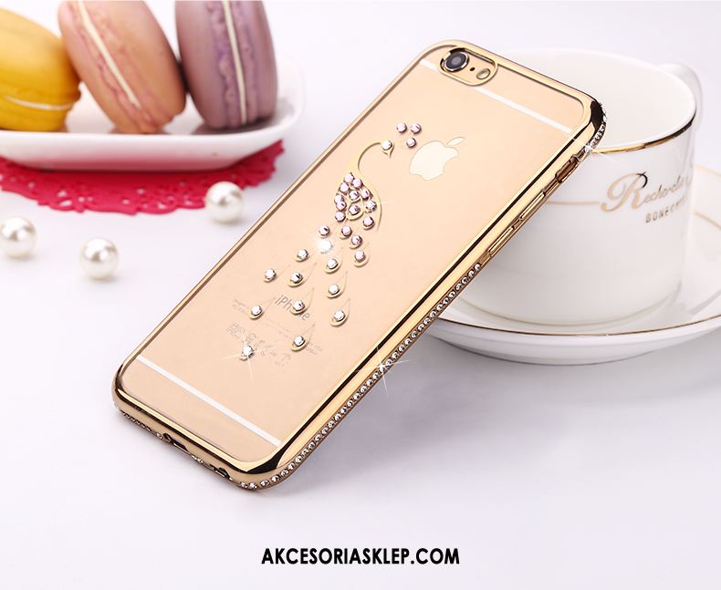 Futerał iPhone 6 / 6s Eleganckie Rhinestone Luksusowy Czerwony All Inclusive Pokrowce Dyskont