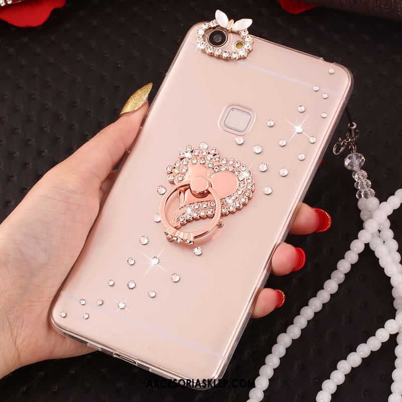 Futerał iPhone 6 / 6s Plus Anti-fall Miękki Rhinestone Przezroczysty Telefon Komórkowy Obudowa Sklep