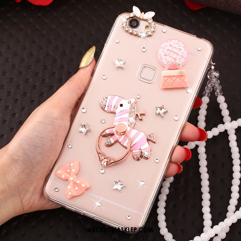 Futerał iPhone 6 / 6s Plus Anti-fall Miękki Rhinestone Przezroczysty Telefon Komórkowy Obudowa Sklep