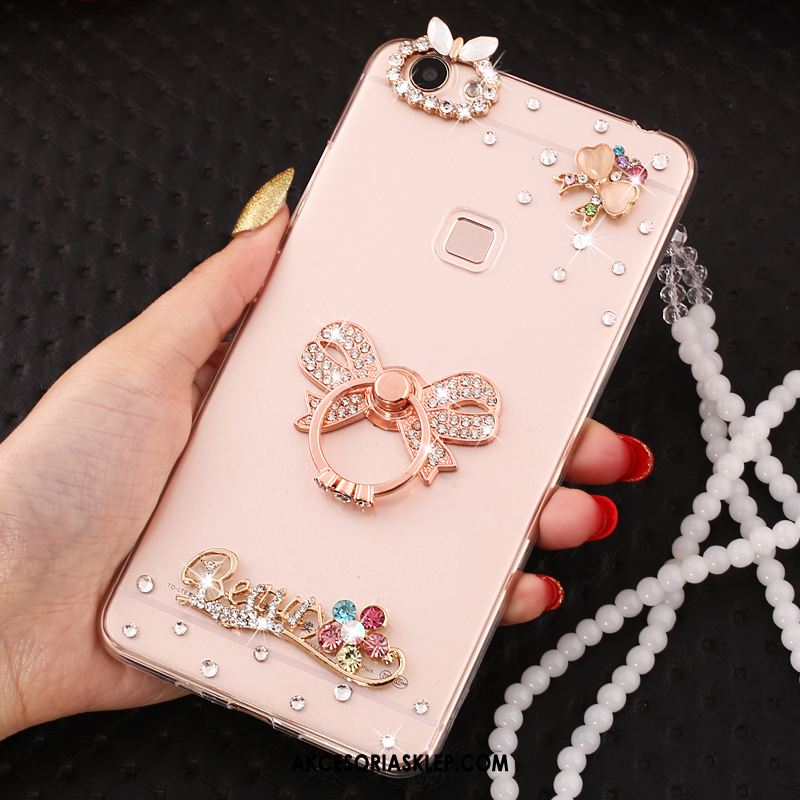 Futerał iPhone 6 / 6s Plus Anti-fall Miękki Rhinestone Przezroczysty Telefon Komórkowy Obudowa Sklep