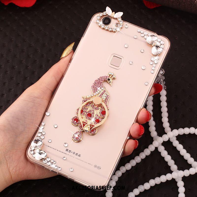 Futerał iPhone 6 / 6s Plus Anti-fall Miękki Rhinestone Przezroczysty Telefon Komórkowy Obudowa Sklep