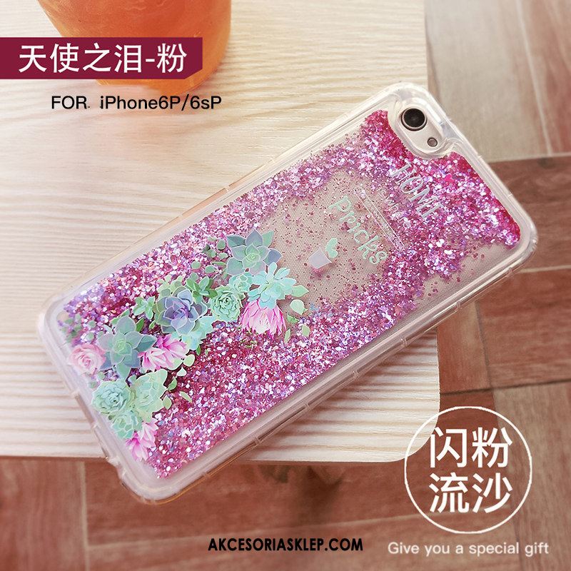 Futerał iPhone 6 / 6s Plus Quicksand Cienkie Anti-fall All Inclusive Telefon Komórkowy Pokrowce Tanie