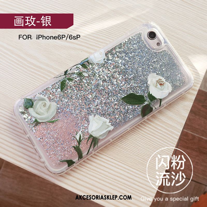 Futerał iPhone 6 / 6s Plus Quicksand Cienkie Anti-fall All Inclusive Telefon Komórkowy Pokrowce Tanie