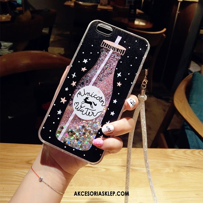 Futerał iPhone 6 / 6s Plus Quicksand Różowe Wiszące Ozdoby Luksusowy Piękny Etui Online