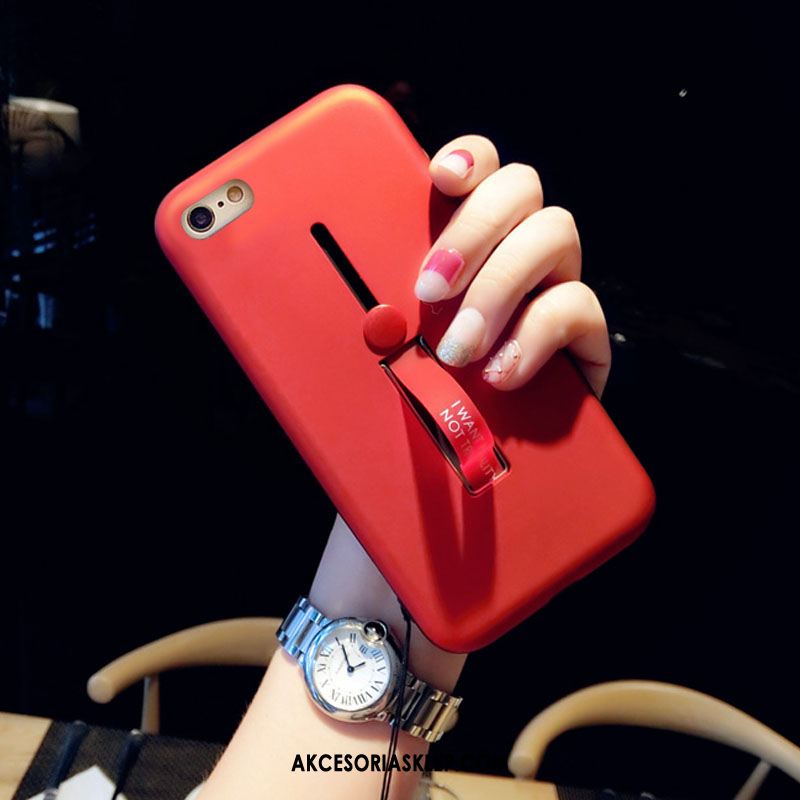Futerał iPhone 6 / 6s Plus Wiszące Ozdoby Silikonowe Telefon Komórkowy Zakochani Czerwony Etui Na Sprzedaż